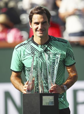 Roger Federer Indian Wells Champion 2017