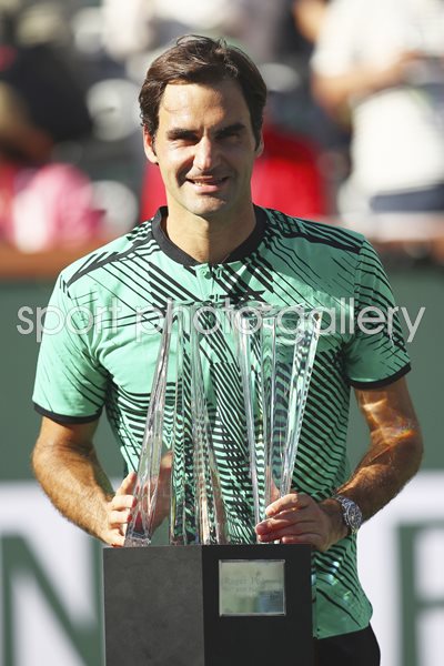 Roger Federer Indian Wells Champion 2017