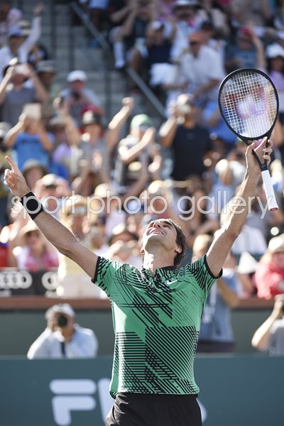 Roger Federer Indian Wells Champion 2017