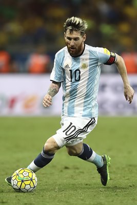 Lionel Messi Argentina v Brazil 2018 World Cup Qualifier
