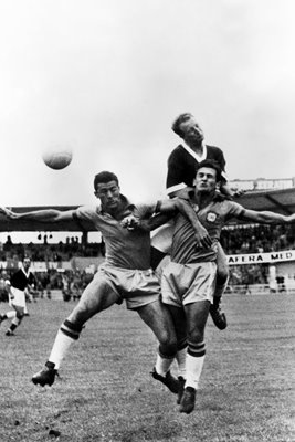 Ivor Allchurch Wales v Brazil World Cup 1958