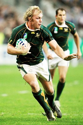 Schalk Burger South Africa World Cup Semi Final 2007