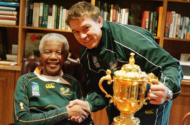 John Smit & Nelson Mandela Rugby World Cup 2007