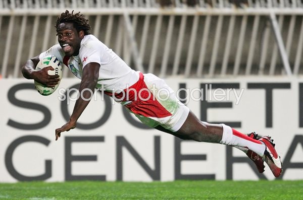 Paul Sackey England v Tonga Rugby World Cup 2007 