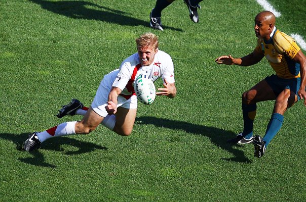 Lewis Moody England v Australia RWC Quarter Final 2007