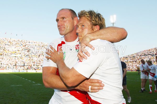 Lawrence Dallaglio & Jonny Wilkinson Marseille RWC 2007
