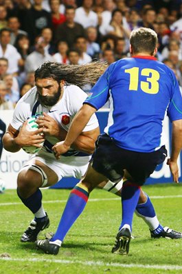 Sebastien Chabal France v Namibia Rugby World Cup 2007 