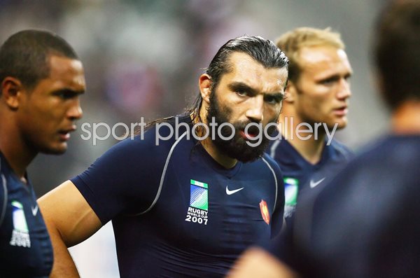 Sebastien Chabal France Rugby World Cup 2007