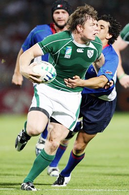 Brian O'Driscoll Ireland Rubgy World Cup 2007