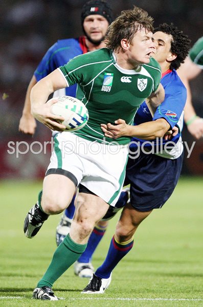 Brian O'Driscoll Ireland Rubgy World Cup 2007
