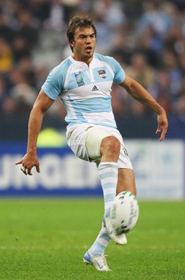 Juan Martin Hernandez Argentina v Scotland RWC 2007 Quarter Final