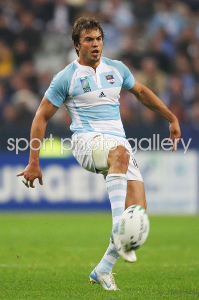 Juan Martin Hernandez Argentina v Scotland RWC 2007 Quarter Final