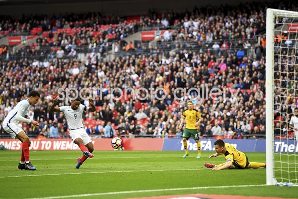 Jermaine Defoe goal England v Lithuania 2017