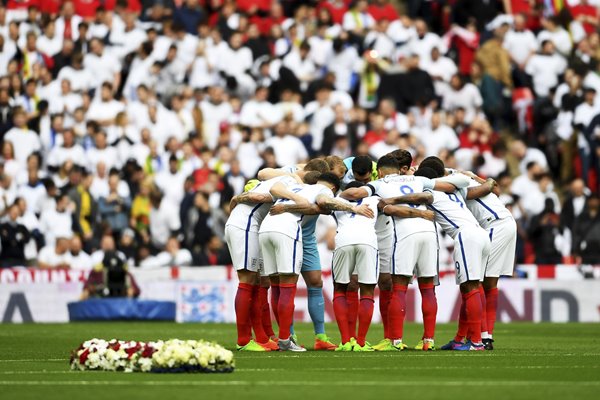 England team v Lithuania March 2017