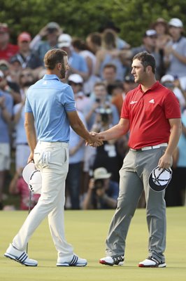 Jon Rahm & Dustin Johnson World Golf Match Play Austin 2017