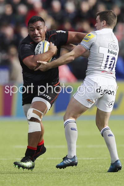 Mako Vunipola Saracens v Bath Premiership 2017