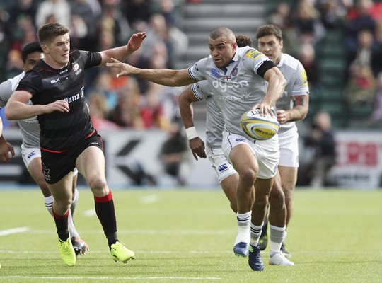 Jonathan Joseph Bath v Owen Farrell Saracens Premiership 2017