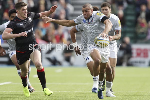 Jonathan Joseph Bath v Owen Farrell Saracens Premiership 2017