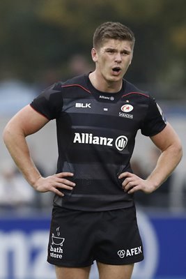 Owen Farrell Saracens v Leicester Tigers Aviva Premiership 2016