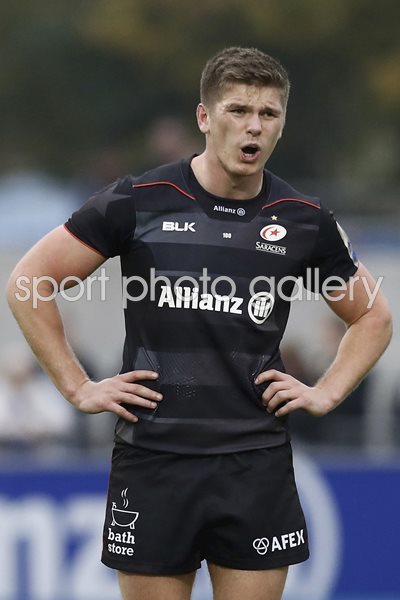 Owen Farrell Saracens v Leicester Tigers Aviva Premiership 2016