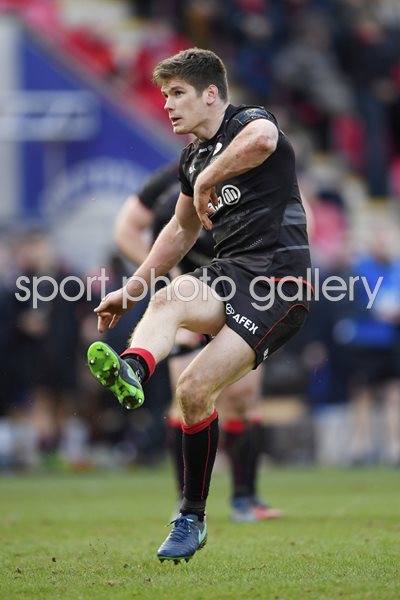 Owen Farrell Saracens v Scarlets European Champions Cup 2017