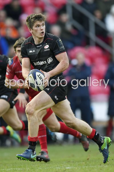 Owen Farrell Saracens v Scarlets European Champions Cup 2017