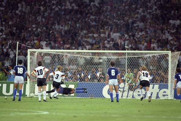 Andreas Brehme Germany penalty World Cup Final 1990