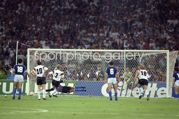 Andreas Brehme Germany penalty World Cup Final 1990