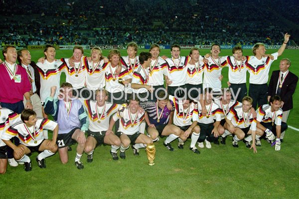 West Germany World Champions Rome 1990
