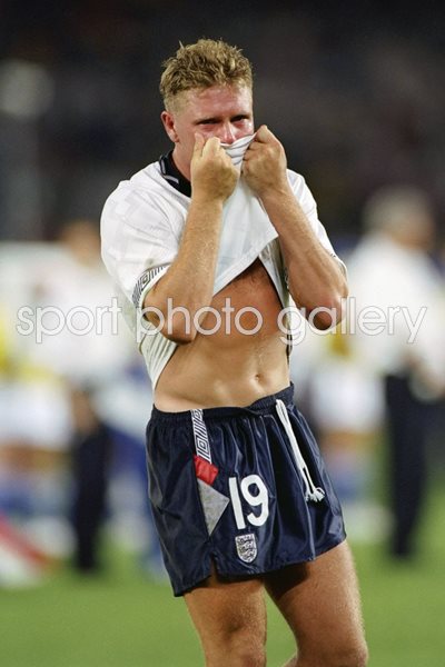 Paul Gascoigne England v W Germany World Cup 1990