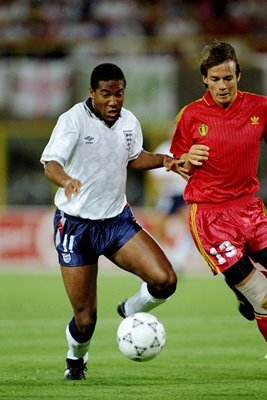 John Barnes England v Belgium World Cup 1990