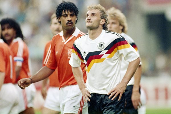 Rudi Voller & Frank Rijkaard World Cup 1990