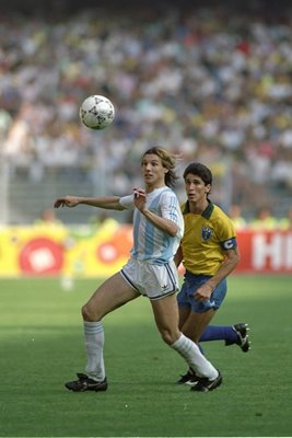Claudio Caniggia Argentina & Ricardo Gomez Brazil 1990