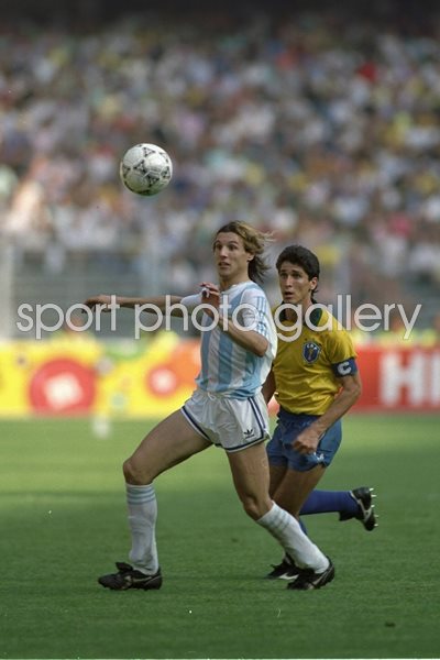 Claudio Caniggia Argentina & Ricardo Gomez Brazil 1990