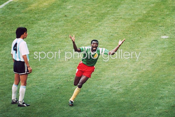 Cameroon v Argentina World Cup Italy 1990