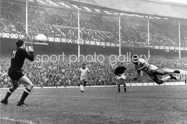 Jair Brazil v Hungary World Cup Goodison Park 1966