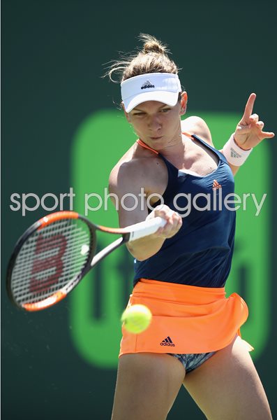 Simona Halep Miami Open Key Biscayne 2017