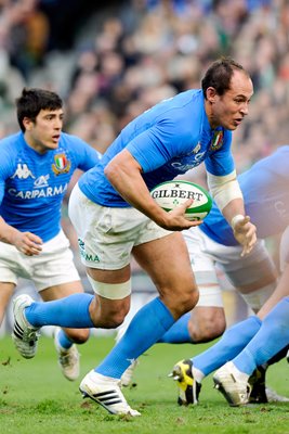 Sergio Parisse Italy v Ireland 2012