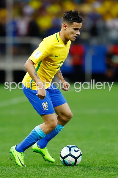 Philippe Coutinho Brazil v Paraguay World Cup 2018 Qualifier
