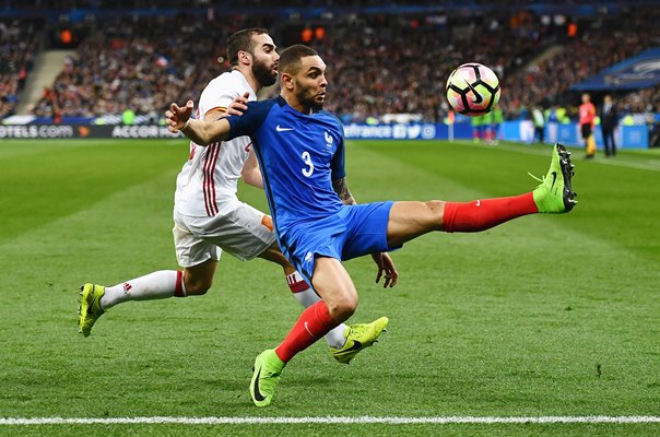 Layvin Kurzawa France v Spain Paris 2017