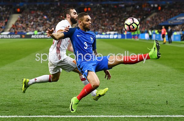 Layvin Kurzawa France v Spain Paris 2017
