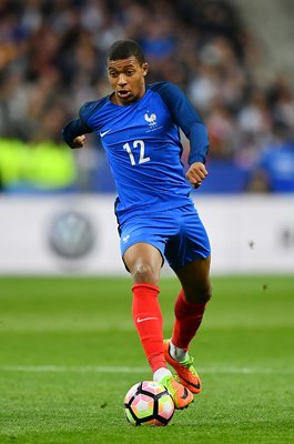 Kylian Mbappe France v Spain Paris 2017