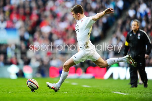 Owen Farrell England v Wales 2012