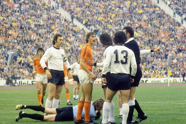 Johan Cruyff Holland v West Germany 1974