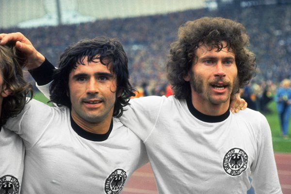 Muller and Breitner West Germany 1974