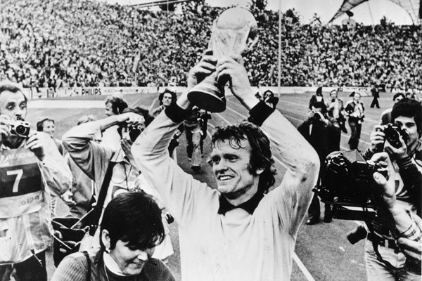 Sepp Maier West Germany 1974 World Cup trophy