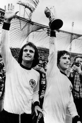 Gerd Muller Germany World Cup 1974 Winners