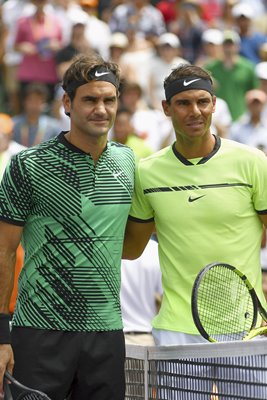 Roger Federer Switzerland & Rafael Nadal  2017 Miami Open