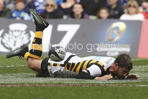 Willie le Roux Wasps Missed Try v Leinster Champions Cup 2017