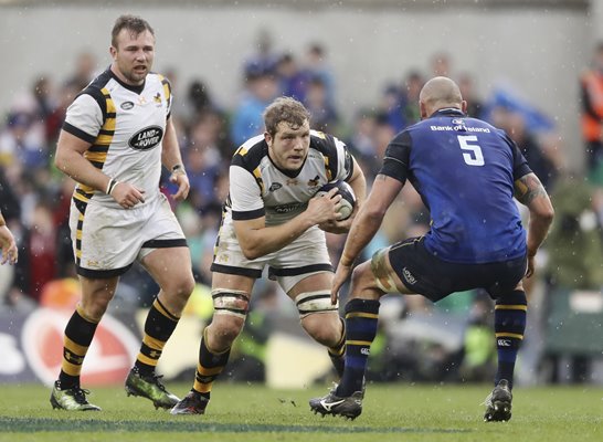 Joe Launchbury Wasps v Leinster Wasps Champions Cup 2017